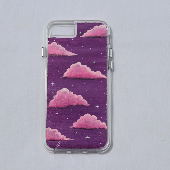 Handmade, painted Phone Case - Picture 2 of 3